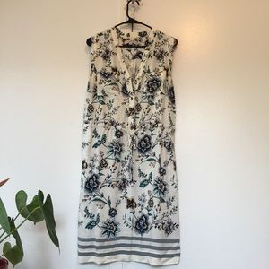 Sleeveless Ann Taylor Loft dress w/ pockets!